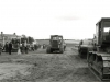 excavators on site 1975